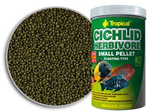 Tropical Cichlid Herbivore Small Pellet 250ml / 90g