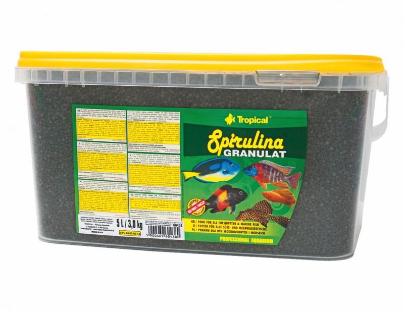 Tropical Spirulina Granulat 5L / 1,9kg