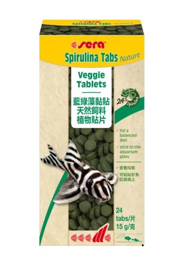 sera Spirulina Tabs Nature 24 tab.