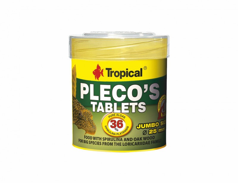 Tropical Pleco's Tabin 50ml/30g/11ks