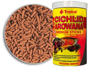Tropical Cichlid Arowana Medium Sticks 1000ml