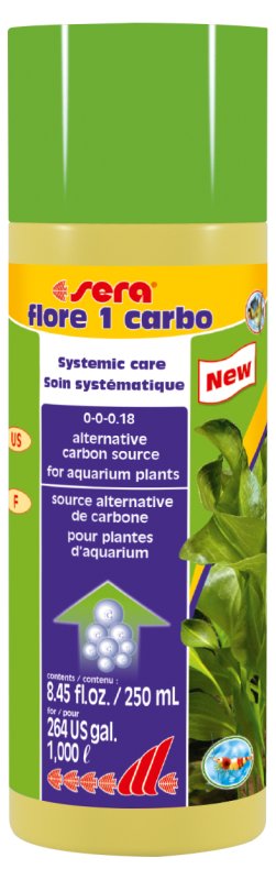 sera flore 1 carbo 250ml / 1000L