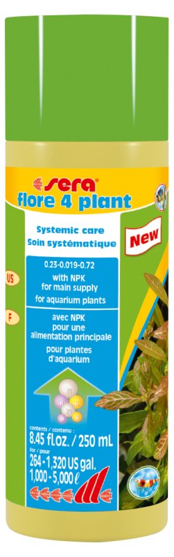 sera flore 4 plant 250ml / 1000L - 5000L