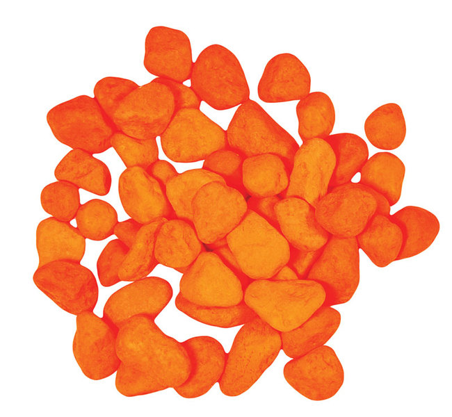 HAPPET Akvarijný štrk oranžový 500g