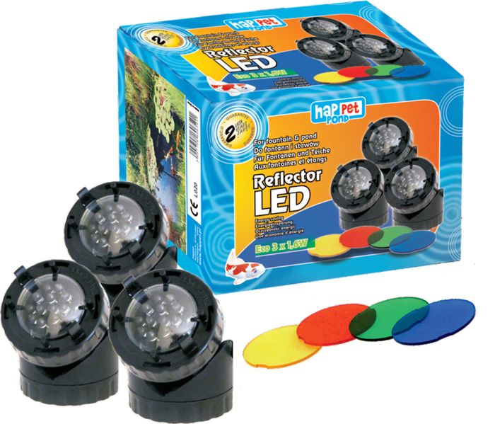 HAPPET Reflector LED Eco 3 x 1,6W