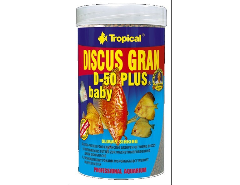 Tropical Discus gran D50 plus baby 250ml/130g