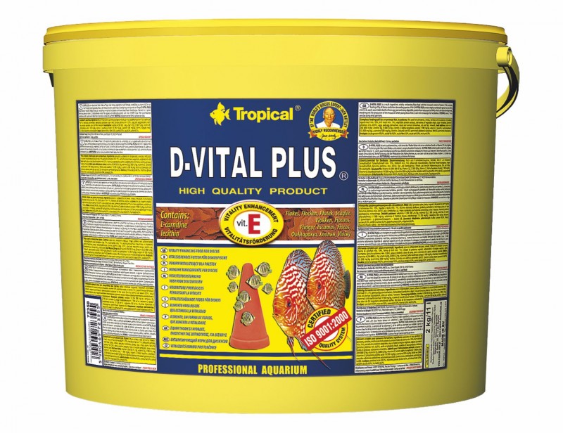 Tropical D-Vital Plus 10 L/2kg