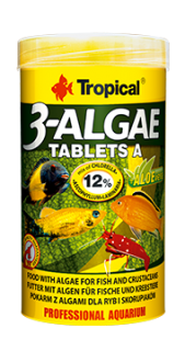 Tropical 3-Algae Tablets A 50ml/36g, cca 80 tab.